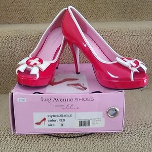 Leg Avenue Shoes for Halloween Nursing Costume